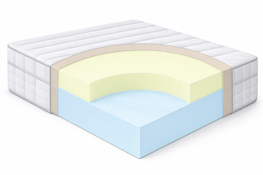 Custom 2-Layer Mattress - Foam London