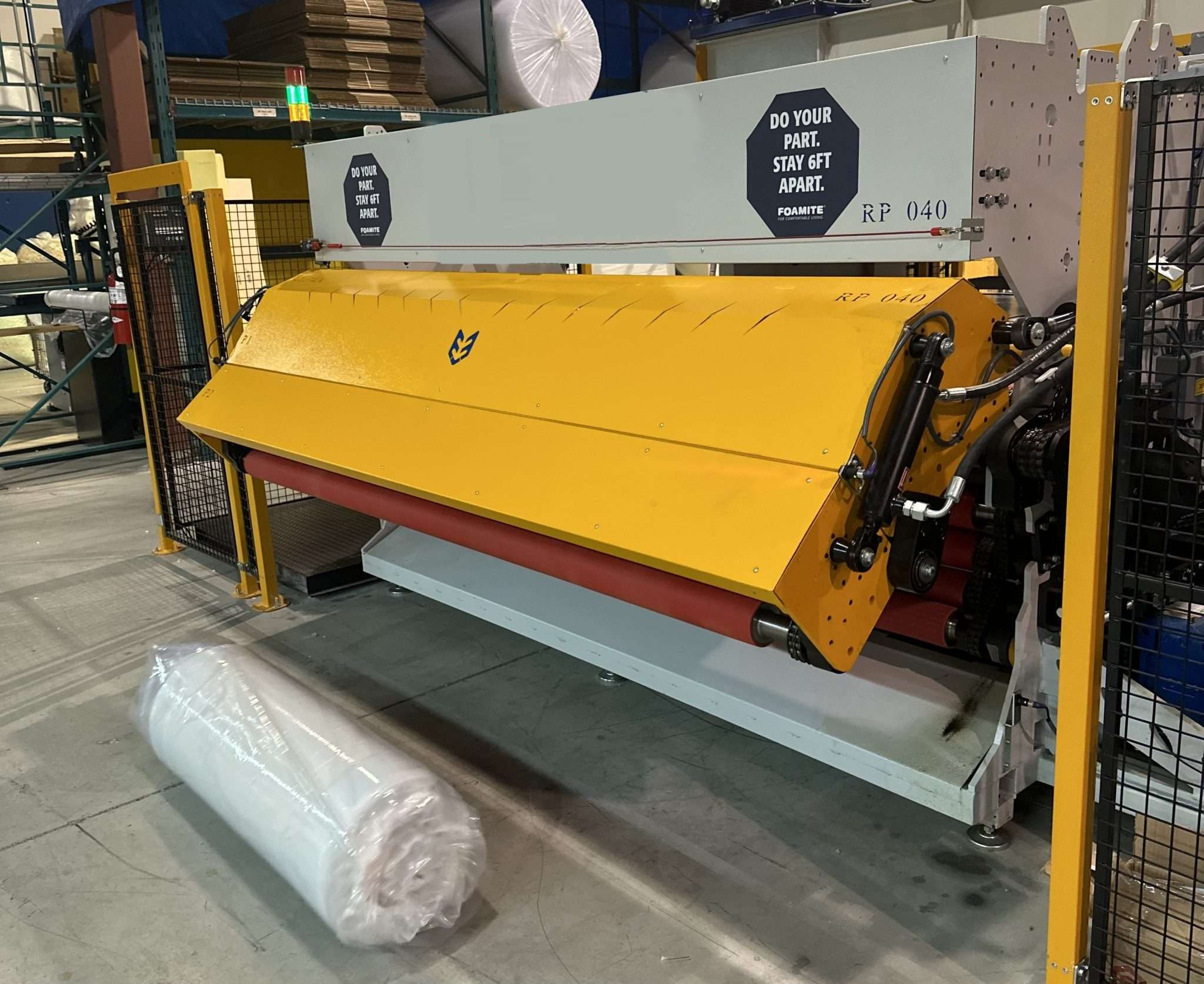 foam-compressing-machine